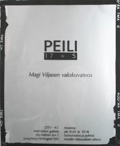 magi-viljanen-exhibition-mirror-17+5-helsinki-1996-poster